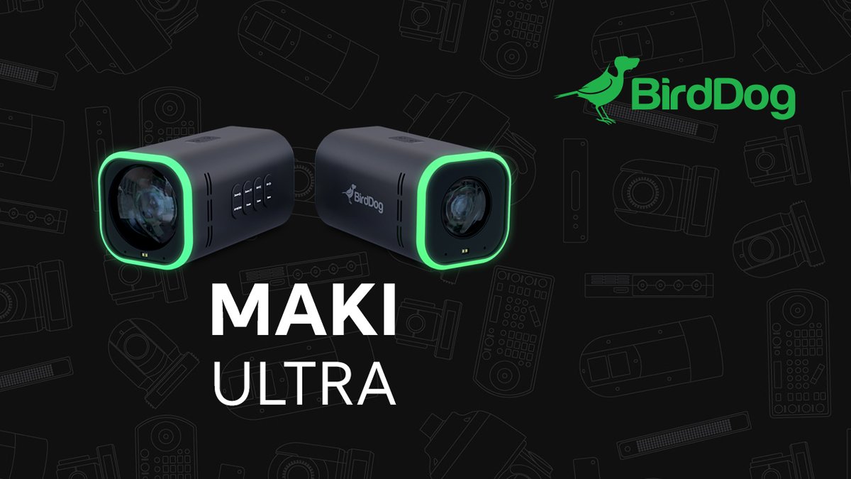 flormartzav's tweet image. BirdDog Maki Ultra
flormartz.com/birddog/
Esta potente cámara combina un enfoque automático ultrarrápido y capacidades 4K60, lo que garantiza que captures cada momento con una precisión asombrosa.
#BirdDog #4KCamera #NDI