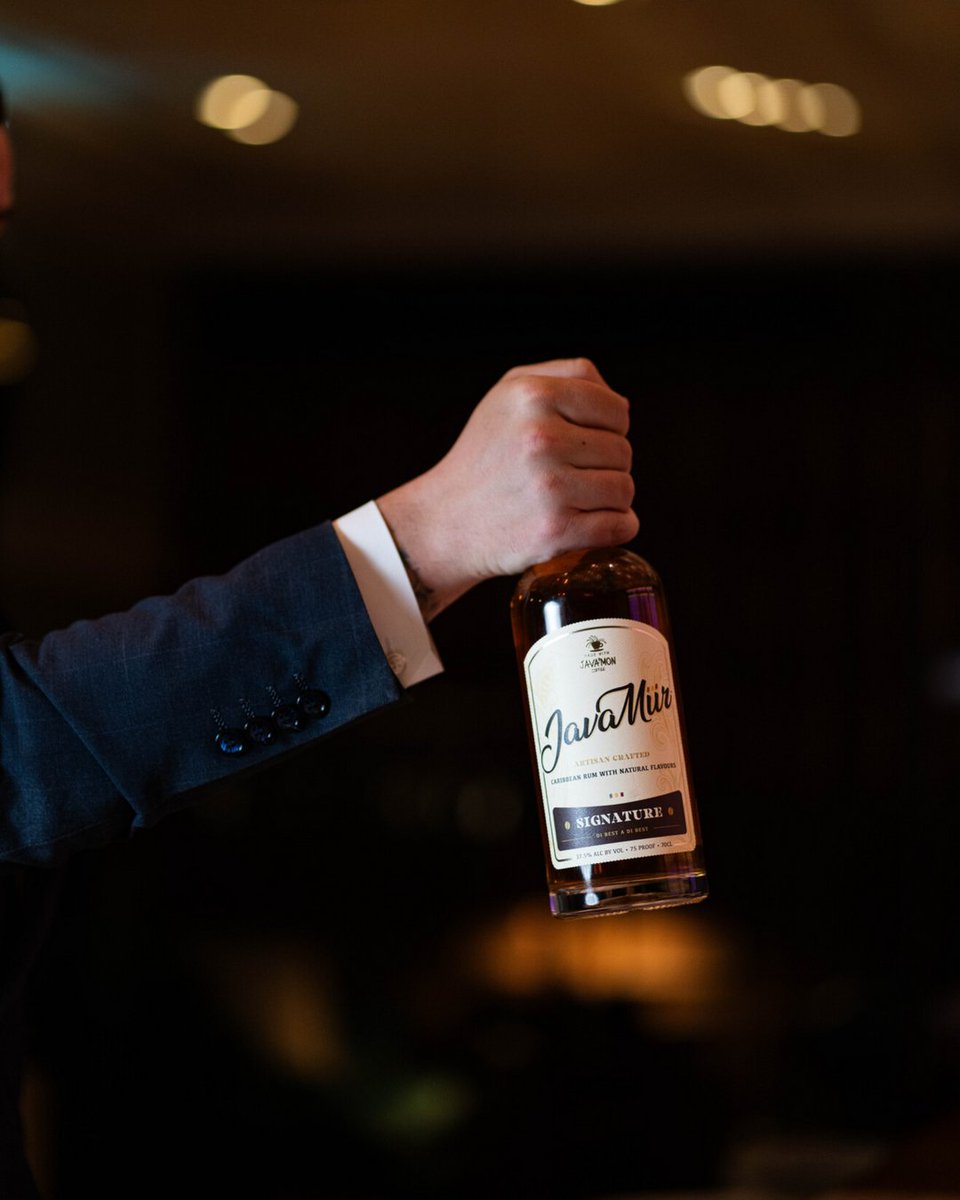 Javarumco's tweet image. At the heart of every bottle of JavaMur Rum is a deep connection to the Caribbean. 🌊🍃 Made from Caribbean sugarcane molasses, we capture the soul of the islands in every batch.
#JavaRum #RumBottle ##JavaMurRum #Cocktails #CocktailGame #ViralCocktails
