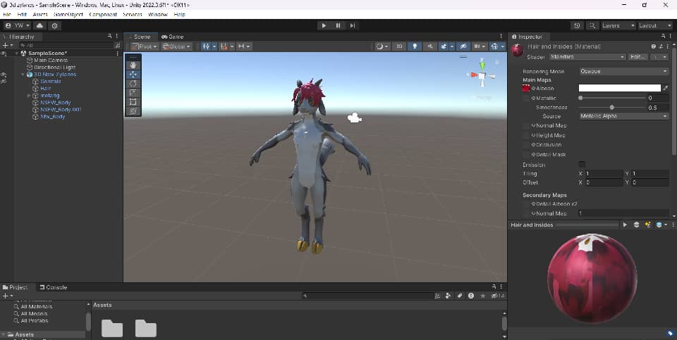 Furry avatar Model