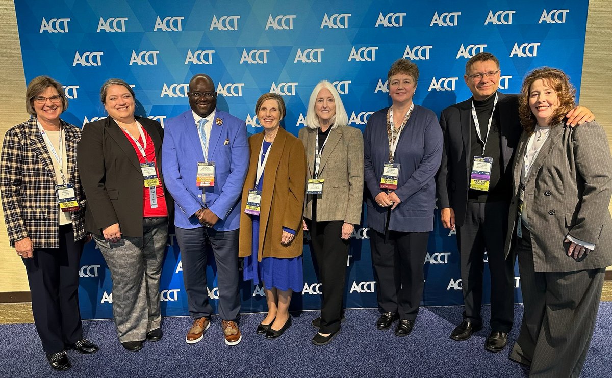 Congratulations to the Blinn College trustees and administrators, including our own Randy Wells, who shared the Blinn College achievements in co-enrollment and dual admissions programs at the Association of Community College Trustees Conference in Seattle on Friday!