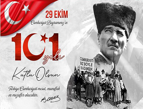 Eset37771928's tweet photo. #CumhuriyetinBekçisiyiz Bu bayram cumhuriyet çocuklarının bayramıdır. Onun bunun çocuklarının değil! Coşku ve heyecanla  101. Yılında Atatürk'ün izinde.. Yaşasın Türk Milleti! Yaşasın Cumhuriyet! https://t.co/7pD3IIpZ5d