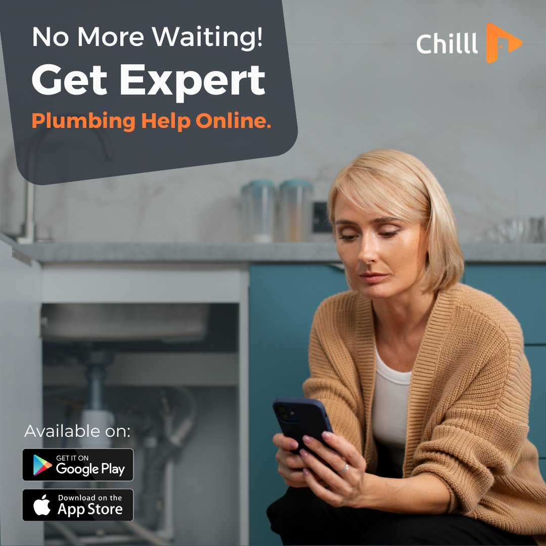 team_chilll's tweet photo. Need expert #plumbing help without the hassle? Chilll offers reliable online guidance for all your plumbing needs, from minor leaks to major repairs. Skip the wait for an in-person visit—our team is ready to walk you through any problem with clear instructions and expert advice. https://t.co/Q6E2kmPqfC