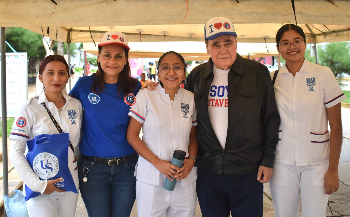 La rectora Rosa Aurora Rodríguez Caamaño participó en el banderazo de salida de la IV Carrera Rotaria del domingo, en tanto que Diego Juárez García, estudiante de Educación Física, conquistó la prueba de los 10K.⁣