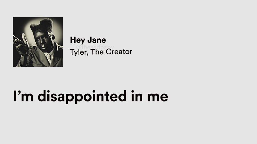 thesadbaby's tweet photo. tyler, the creator is so real 😭 https://t.co/ozkMUAOQit