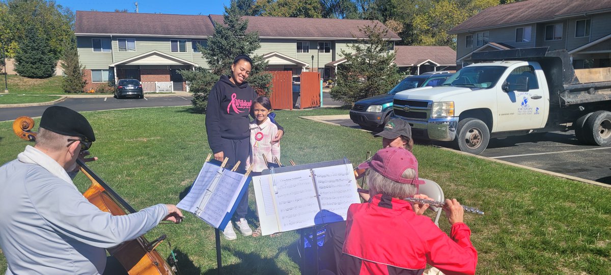 A big thank you to Linda Habig and her talented Wind and Wood Music Players for bringing the joy of live music to Newark Townhomes! Residents were treated to a delightful concert, thanks to Service Coordinator, Stephanie Collinsworth.#bchf #servicecoordinators #servicecoordinator