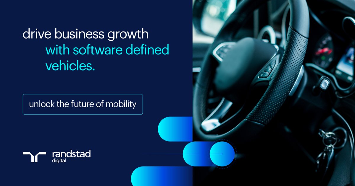 RandstadDigital (@randstaddigital) on Twitter photo The automotive industry is shifting gears! ⚙️
#SoftwareDefinedVehicles are the #FutureOfMobility, offering a world of possibilities.
Get key insights from the <a href="/EverestGroup/">Everest Group</a> Study to capitalize on the #SDV revolution.
đź”—eu1.hubs.ly/H0dlgTP0
#AutomotiveIndustry #TechTrends The automotive industry is shifting gears! ⚙️
#SoftwareDefinedVehicles are the #FutureOfMobility, offering a world of possibilities.
Get key insights from the <a href="/EverestGroup/">Everest Group</a> Study to capitalize on the #SDV revolution.
đź”—eu1.hubs.ly/H0dlgTP0
#AutomotiveIndustry #TechTrends