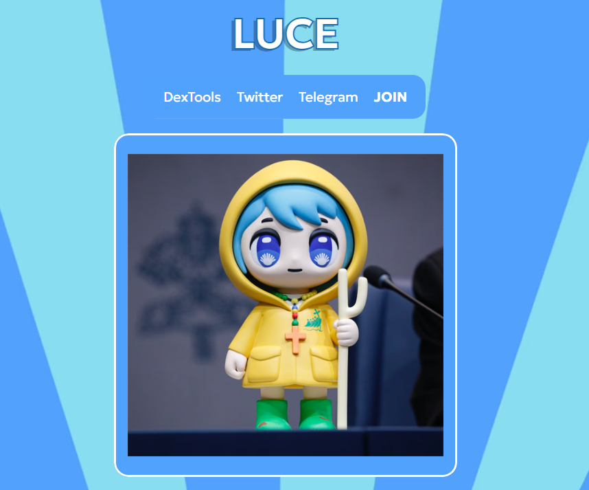 LUCE_ETH's tweet photo. Our website is now live at https://t.co/QgijVovSTK

#LUCE $LUCE 

https://t.co/yKLEGUJ2oy https://t.co/j9jSVK75TM