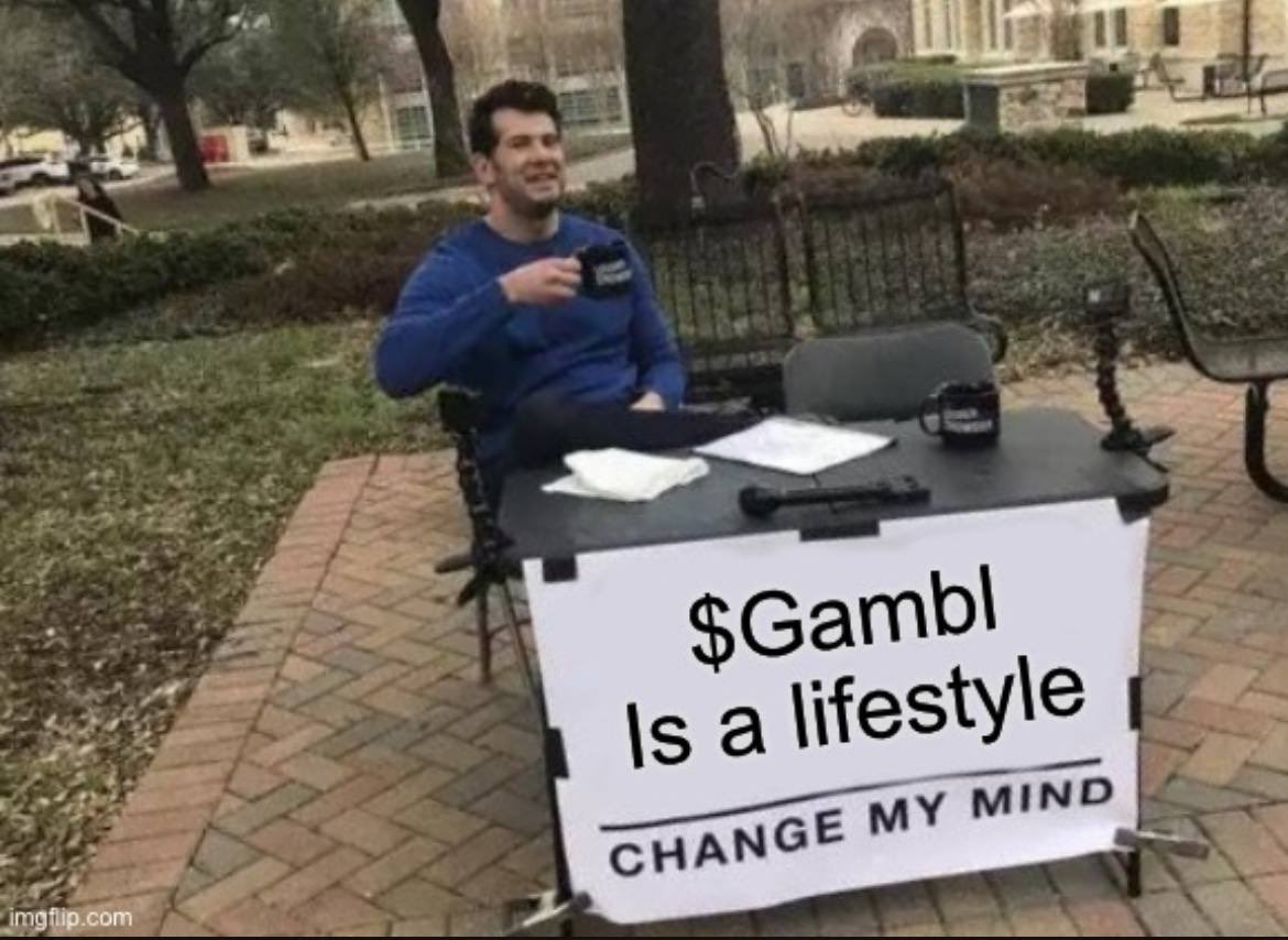 The GAMBL Team is currently working on integrating our Bot into other communities + developing a new Game 👀

Stay tuned for some exciting news😤🔥