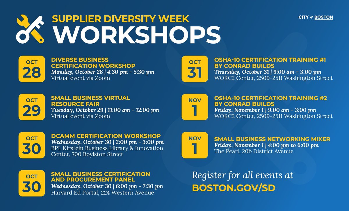 Massachusetts Supplier Diversity Office (SDO) tweet media