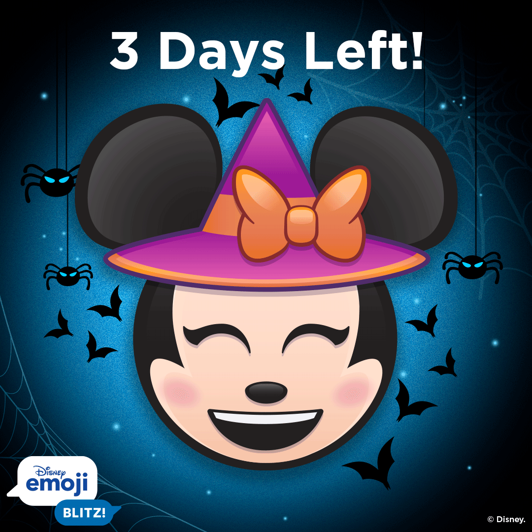 disneyemoji's tweet photo. We're counting down the days till Halloween! ⏰ What are you most excited for this year? 🎃 https://t.co/dxiMGhQubx