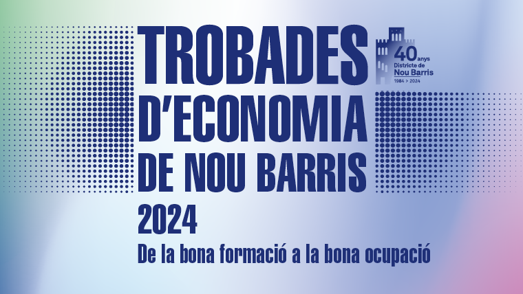 Bcn_NouBarris's tweet photo. 👩‍🏫 Les Trobades d'Economia de #NouBarris 2024 aniran "De la bona formació a la bona ocupació".

📅 Constaran de dues jornades obertes al públic els dies 7 i 8 de novembre, i d'una jornada per a alumnes de secundària el dia 14.

ℹ️ Programa i inscripcions: https://t.co/rBnxKxyGOa https://t.co/RTsl7AwGSH