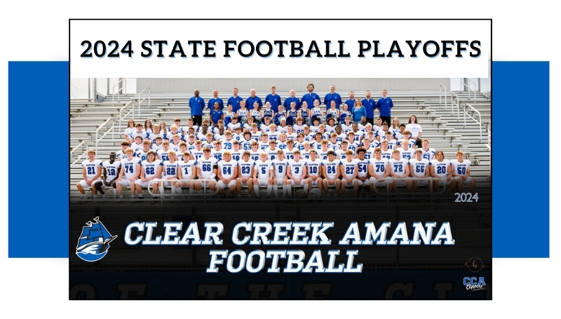 The Clippers will play at Pella on November 1, 2024 for the first round of Football Playoffs. The game will be played at Central College Stadium in Pella.
Tickets: $8.00 (K-Adults) available Tuesday
For all details, click on the website link below:
ccaschools.org/news-and-annou…