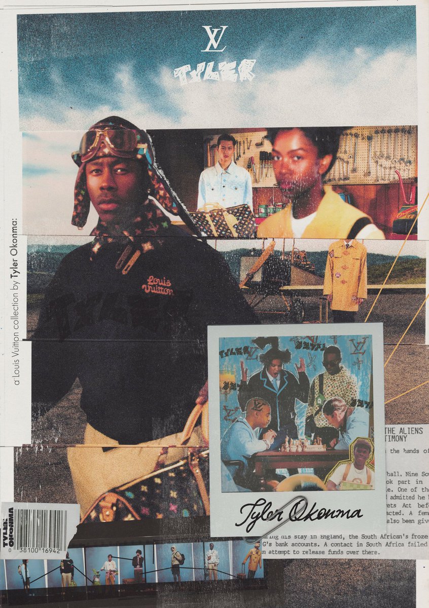 madebyajit's tweet image. Art inspired by Tyler, The Creator🪩