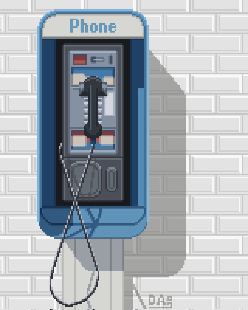 DexelArt's tweet photo. 📶Payphone📶

#pixelart #ドット絵 https://t.co/WDT1LPR5jP