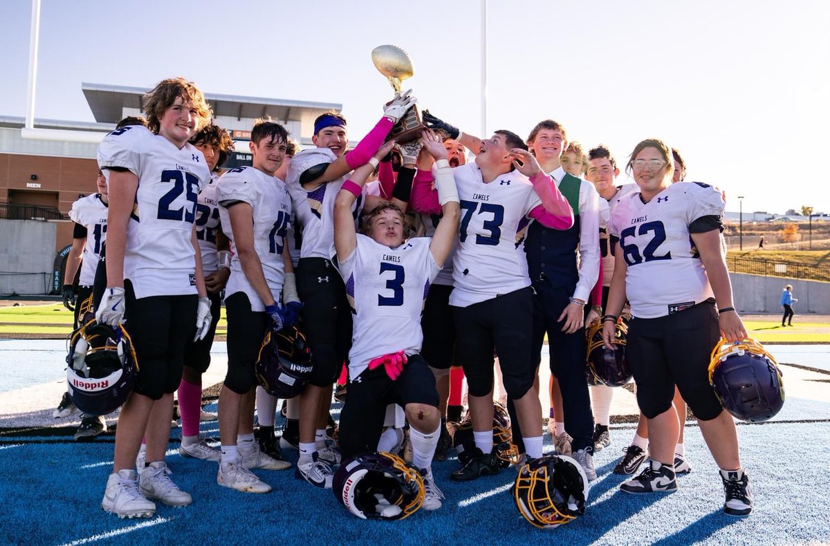 Camels_FB's tweet photo. Your ‘24 Freshman Geldien State Champions 😈
Camels 25 East 7
#BTB /// #CTEO https://t.co/GH1067h9pq