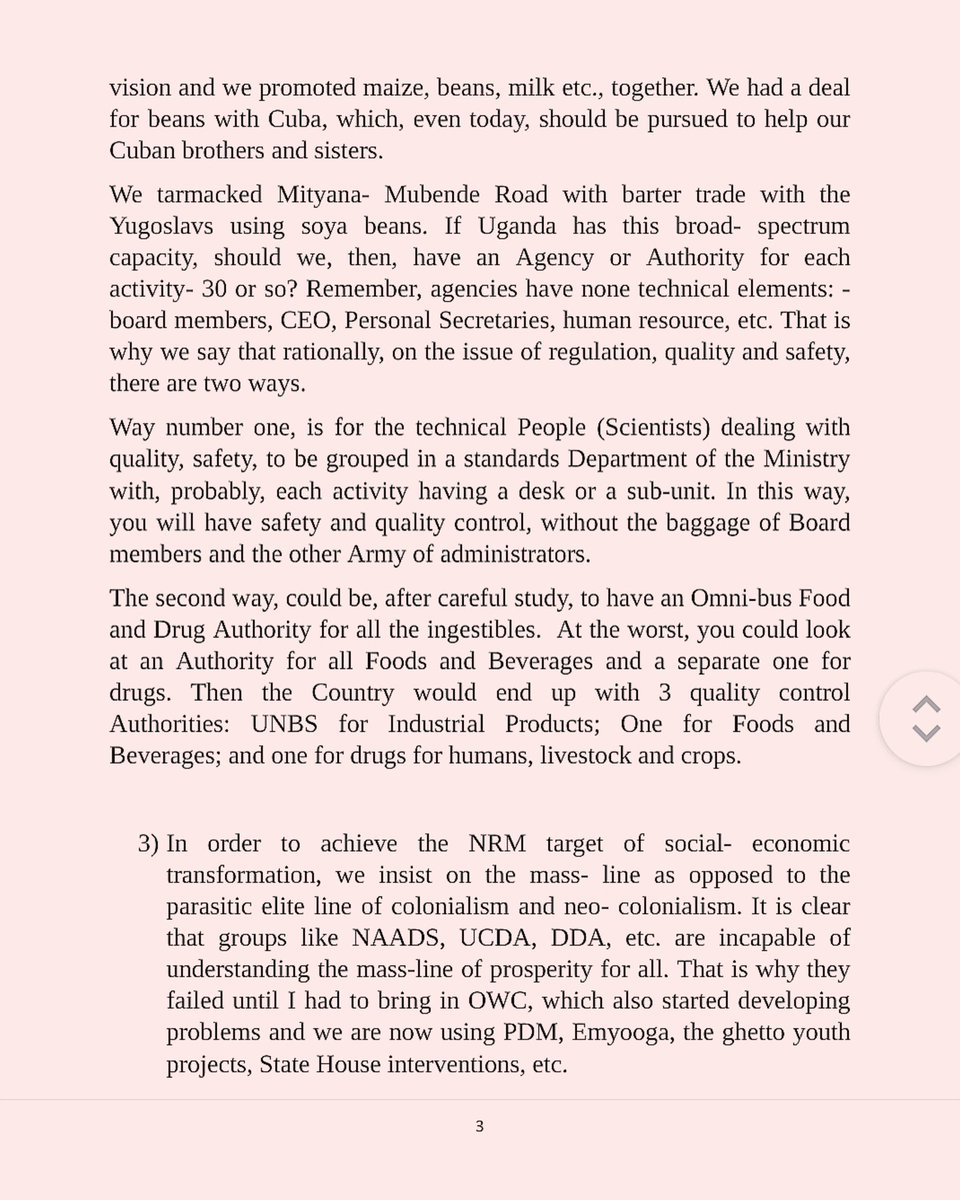 Yoweri K Museveni tweet media