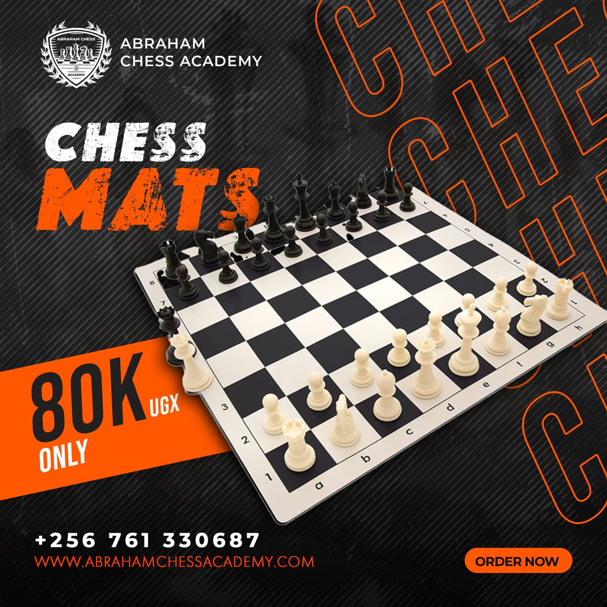 AbrahamChessA's tweet image. Challenge your family members to a chess game! Buy a chess mat set today and loosen your mind +256761330687
#chess #family #sports #mujemedia @MujeMedia
