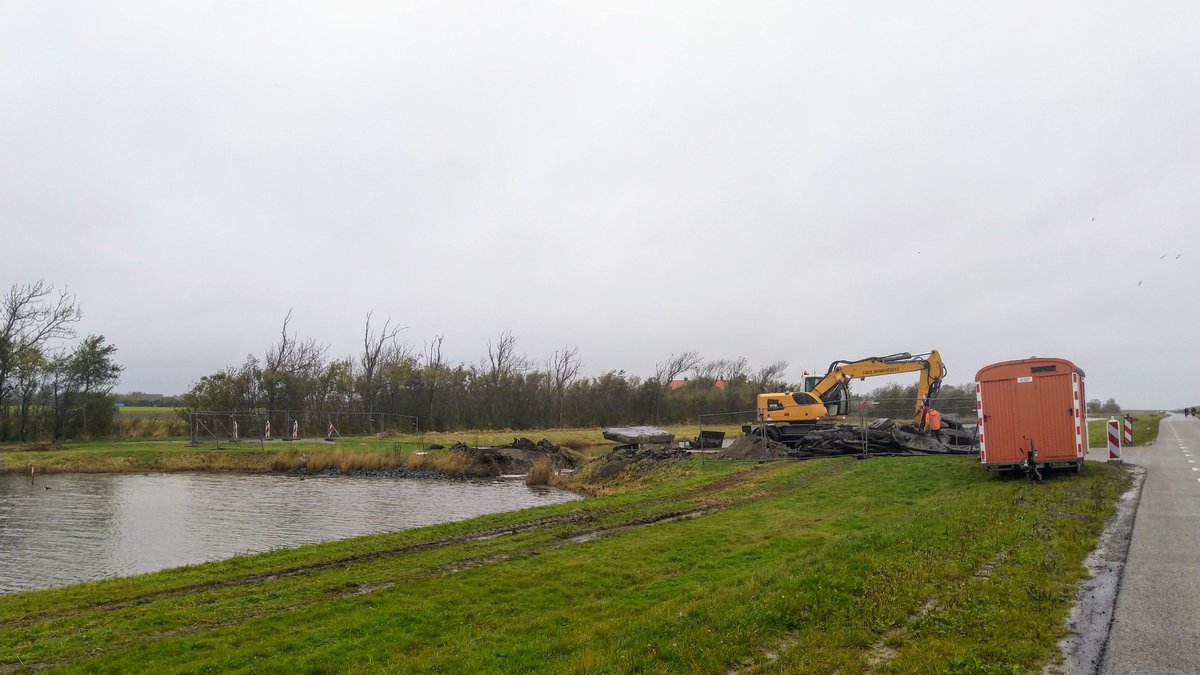 Een roemloos einde voor Texels laatste restje spoorweggeschiedenis. #Texel