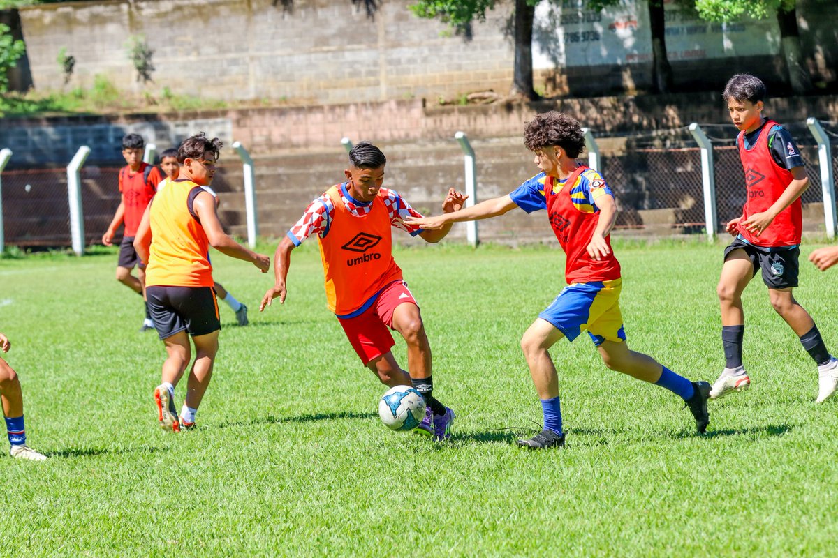 LaSelecta_SLV's tweet photo. 📝 | Visorias Sub17 👀
En la cancha municipal de Quelepa, San Miguel, 49 jóvenes talentos se reunieron esta mañana, para participar en la visoría para la conformación de la preselección Sub-17.
#ElSalvador #Visorias #Sub17 https://t.co/ZZ37LQXpCJ
