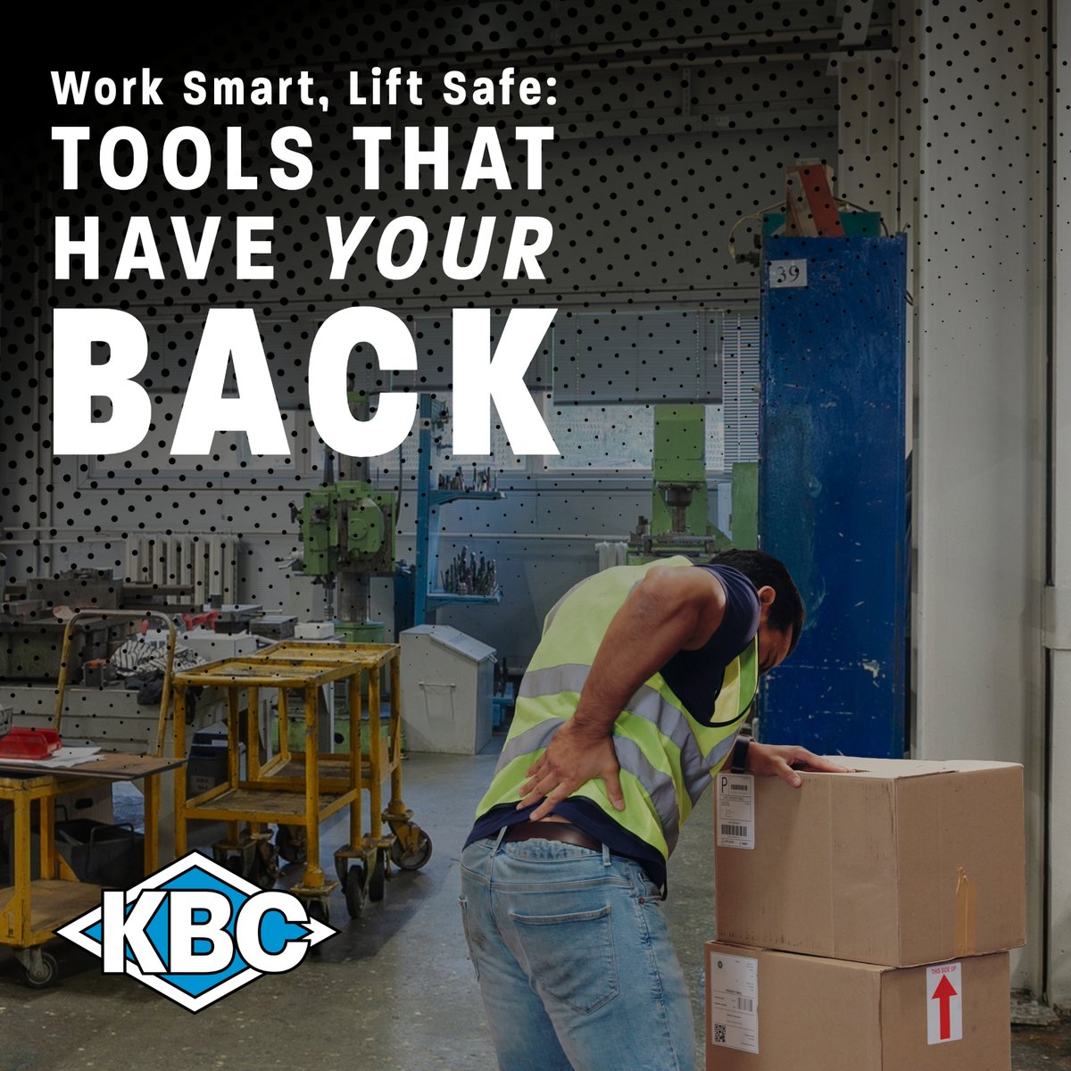 kbctools's tweet image. 💡 Stop waking up sore! @KBCTools has the material handling solutions you need to move heavy loads safely and quickly. 🛠
We have tips on saving time &amp;amp; avoiding injuries. 👇
🔗 l8r.it/W7wy
#SafetyFirst #MaterialHandling #KBCTools #WorkSmart #MRO