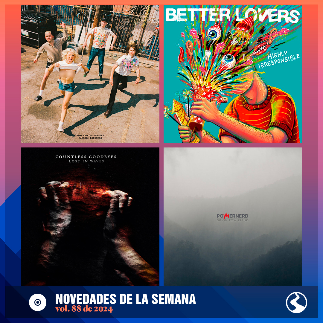 Radar de novedades Vol. 88:
Amyl And The Sniffers
Better Lovers
Countless Goodbyes
Devin Townsend

➡️ ¡Os contamos aquí!: riffvalley.es/novedades/rada…

#AmylAndTheSniffers #BetterLovers #CountlessGoodbyes #DevinTownsend #FollowTheRiff #RiffValley #metal #nuevodisco #lanzamiento