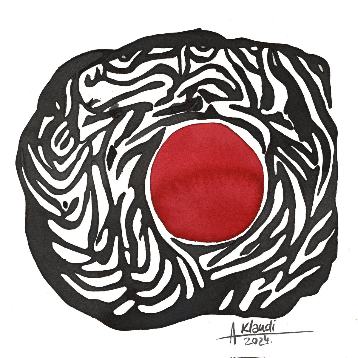 AlexKlaudi's tweet photo. "Khors"
210×210
Ink 

"Хорс"
210×210
Тушь
2024 

#sketch #illustration #sketchbook #sketching #graphic   #art #artist #artwork #draw #drawing   #artklaudi #abstractart
#painting #Strawberry #abstract #adventure #humanity #love #human #asia https://t.co/78DzBWsKVE