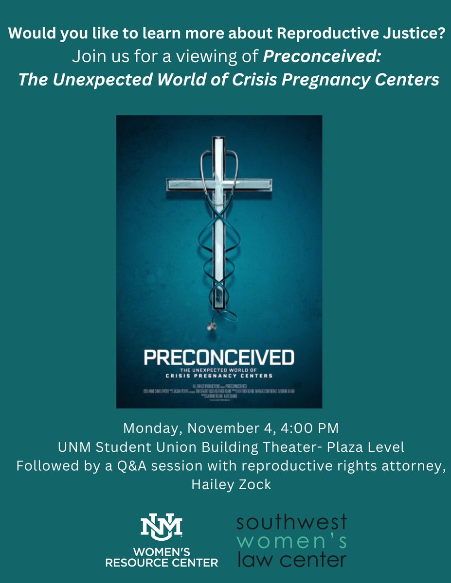 Special Screening!
Dive into the unexpected world of Crisis Pregnancy Centers with the thought-provoking documentary "Preconceived." Come explore the complexities and narratives surrounding pregnancy and choice. This is a must-see for anyone interested in reproductive rights.