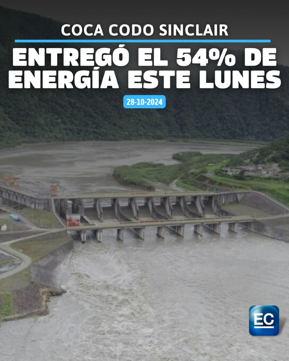elcomerciocom's tweet image. Las lluvias en Napo y Sucumbíos aumentan el caudal del #RíoCoca 👉 Esto mejora la generación de electricidad en #CocaCodoSinclair. i.mtr.cool/bqrajhlnck