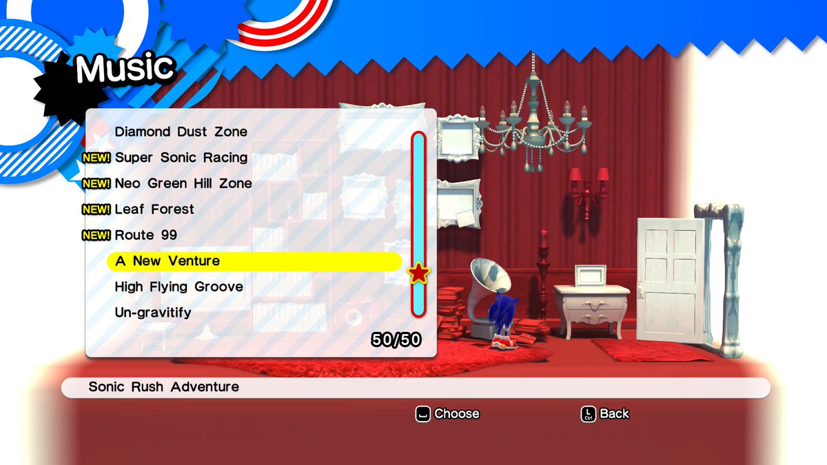 SonicMusicFacts's tweet photo. SONIC X SHADOW GENERATIONS removed Sonic Rush's "Right There, Ride On" from the Sonic Generations jukebox. Instead, it got replaced by "Westopolis" from Shadow the Hedgehog. https://t.co/6jtJXmJrtM