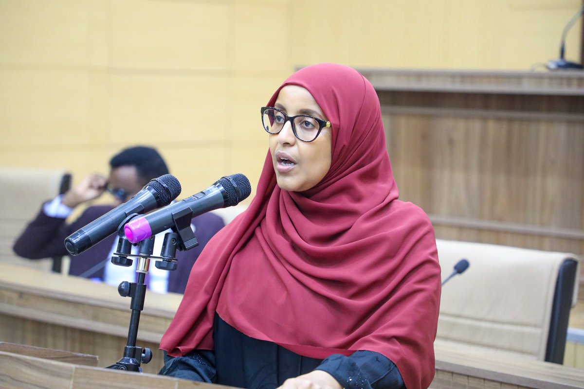 SenNaimaHassan's tweet photo. Historic day for #Somalia! 🇸🇴 The @AqalkaSare has passed the nation’s first-ever Disability Act. A major leap toward inclusion and equal rights for persons with disabilities. Honored to serve as Chair of the Justice &amp; Human Rights Committee on this journey. #Inclusion #Somalia https://t.co/Lab3g8hWpf