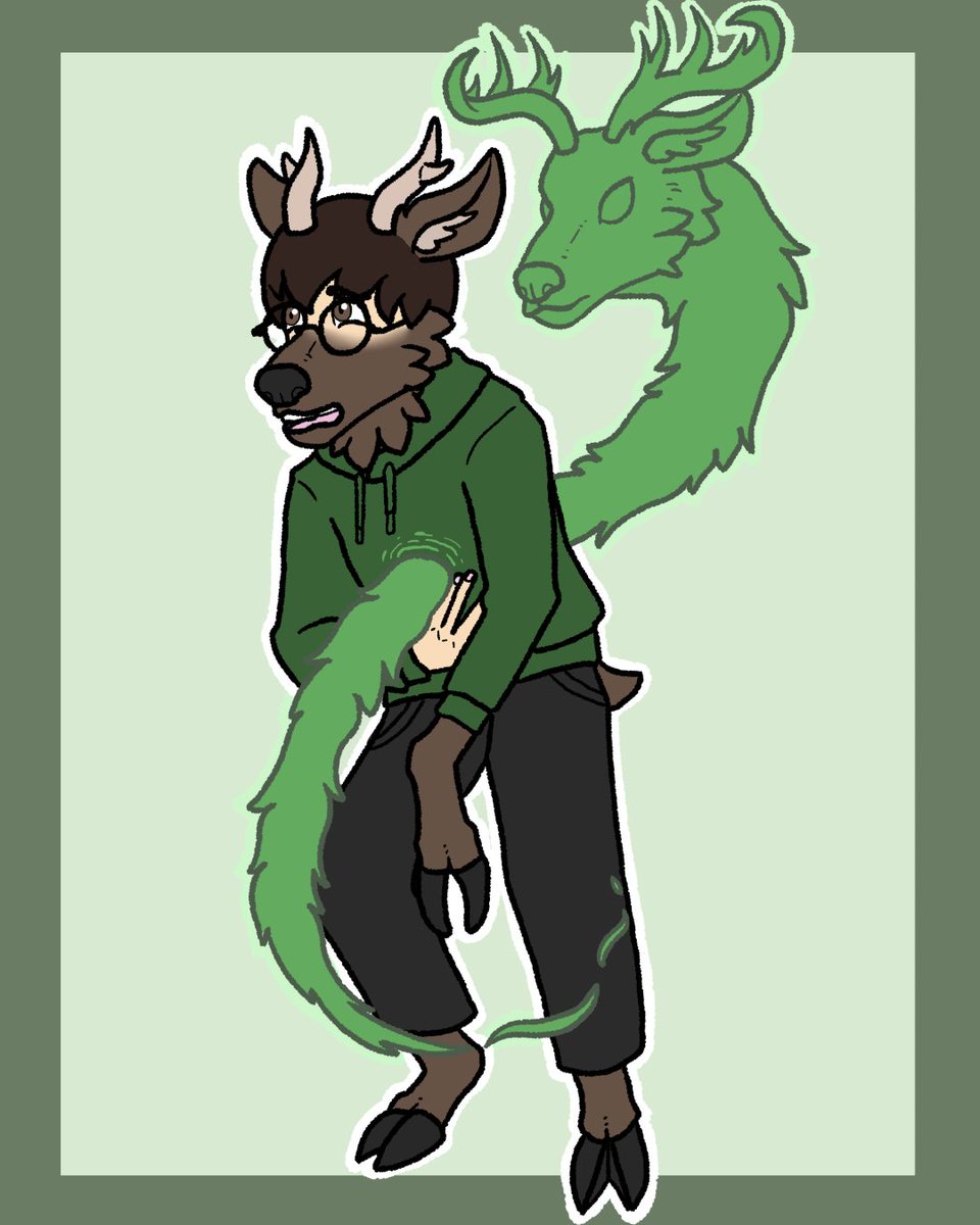 #Octransfur Day 27 - Forbidden 
There's a reason why they call it the forbidden woods. Not everyone heeds that warning though.
#TFTuesday #Transfur