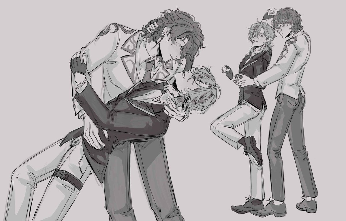 AsheOfSpades's tweet image. #ratiorine #aventio #aventurine #DrRatio some Aven x Ratio sketches~
