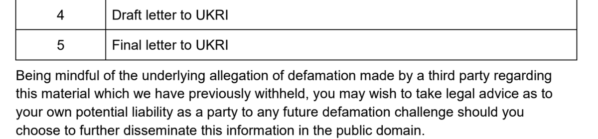 j_siller's tweet photo. @GeorgeGreenwood Agree: we just "settled" at the ICO stage re: some additional material from the Donelan-gate. But their release came with this ominous remark: 

If anyone knows of a #probono lawyer to vet the extra material, hit me up. Unlike Donelan, I can't pay 20k GBP from the public purse. https://t.co/4QigzhIrY3