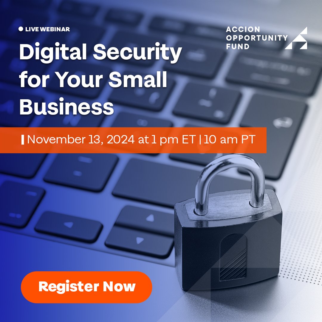 🔒 Is your small business protected from cyber threats? Join our free webinar on November 13th at 1:00 PM ET / 10:00 AM PT to learn simple steps for securing your business and keeping customer data safe. RSVP today! bit.ly/40lSuVS