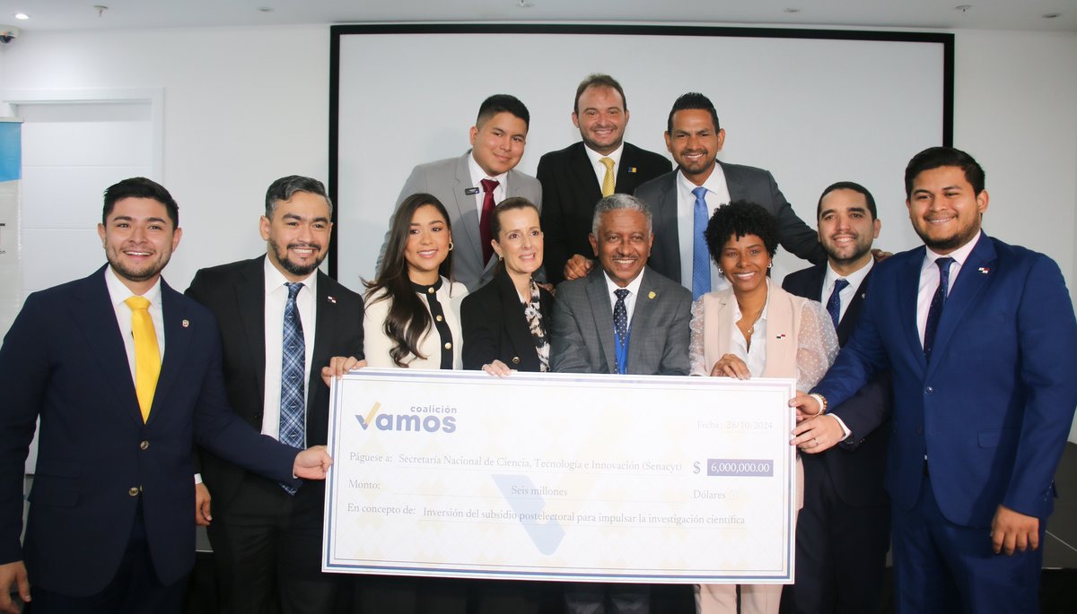 Senacyt Panamá tweet media