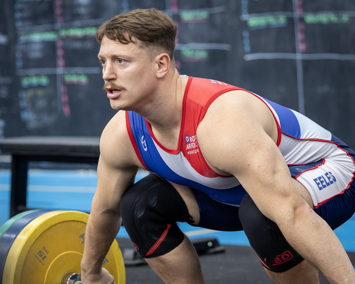 Members of the <a href="/RoyalAirForce/">Royal Air Force</a> Olympic Weightlifting team have been training at RAF Cosford for next month's Interservices competition, which will be held in the RAF School of Physical Training in November, and which they hope to win for a third consecutive year.