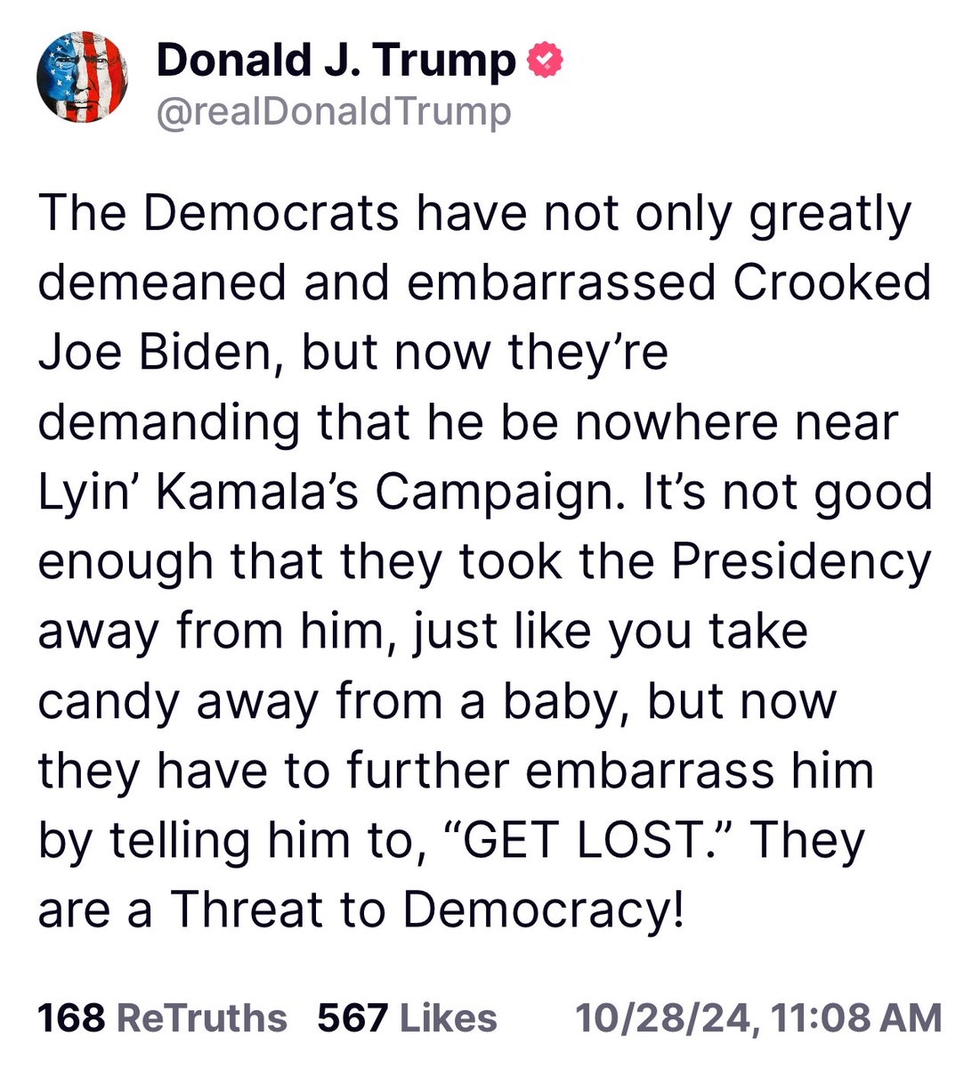 TrumpDailyPosts's tweet image. 