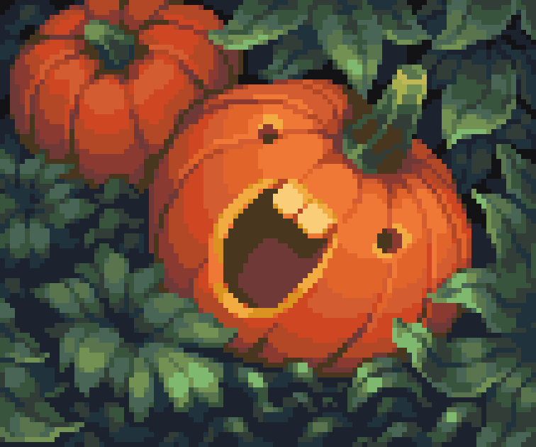 dumb ahh pumkin

#pixelart  #ドット絵