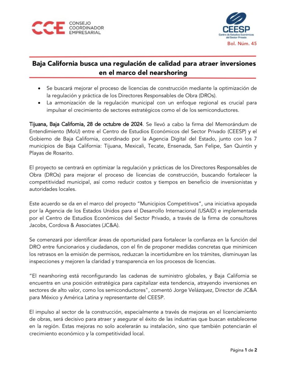 Consejo Coordinador Empresarial CCE tweet media