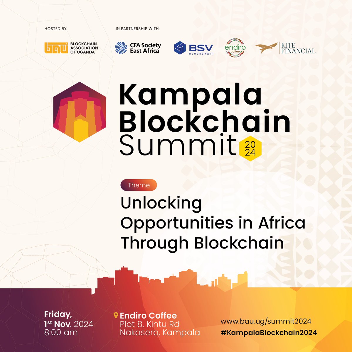 mulondodaniel_'s tweet photo. Kampala Blockchain Summit 2024
Theme: Unlocking Opportunities in Africa Through Blockchain!
#cointelegraph #BinanceBlockchainWeek  #Token2049 #bitcoinconference @BitcoinMagazine  @Bitcoin @ton_blockchain @Bybit_Official @ARKInvest @realDonaldTrump @elonmusk @TheCryptoDog https://t.co/6L8iNQcN5r