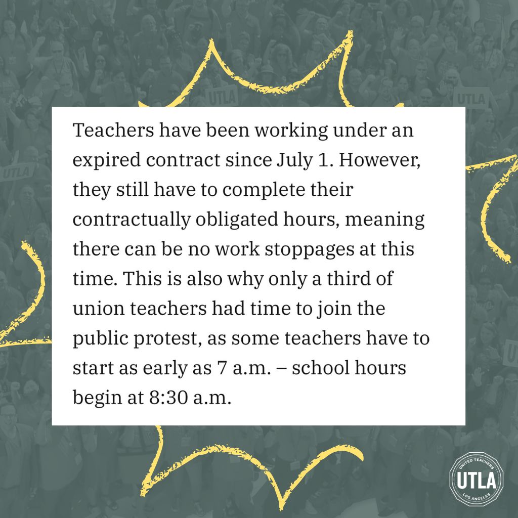 United Teachers Los Angeles tweet media