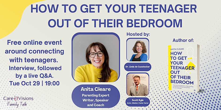 The Why Not? Trust (@thewhynottrust) on Twitter photo Join <a href="/CVResidential/">Care Visions Residential</a> tomorrow for a FREE online event! Writer and parenting expert <a href="/thinking_parent/">Anita Cleare</a> will share tips on connecting with your teen in a live interview hosted by Linda De Caestecker and actor @ScottJKyle1. 👉 eventbrite.co.uk/e/how-to-get-y… Join <a href="/CVResidential/">Care Visions Residential</a> tomorrow for a FREE online event! Writer and parenting expert <a href="/thinking_parent/">Anita Cleare</a> will share tips on connecting with your teen in a live interview hosted by Linda De Caestecker and actor @ScottJKyle1. 👉 eventbrite.co.uk/e/how-to-get-y…