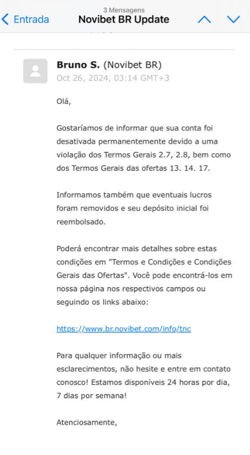 nak4gada's tweet photo. @euamodualipa Novibet me scammou 4.200 reais. Depositei 500 e peguei mais 500 do bônus, fiz 8.500 e me limitaram antes de concluir o rollover, logo só consegui solicitar 4.250 de saque. Conta já verificada pediram selfie por email, enviei. Logo em seguida mandaram isso ai. https://t.co/UoarKRQDap