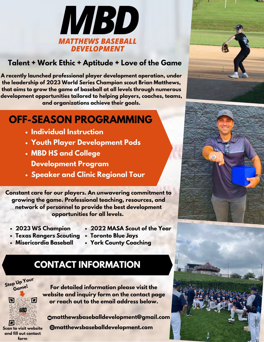 Matthews Baseball Development tweet media