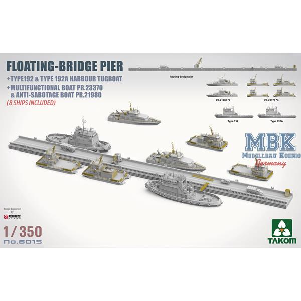 modofwar1's tweet photo. Takom'dan 1:350 ölçek Yüzen Köprü. 8 gemi de kite dahil. Tahminen Ocak 2025 de 32.5 EUR fiyatla piyasaya sürülmesi bekleniyor. #modofwar #scalemodels #TAKOM https://t.co/ch5M1ansQ2