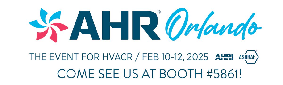 airxchange's tweet photo. AHR Expo Orlando 2025 is happening soon! Come visit Booth #5861 and see our new products and booth design. Looking forward to seeing you all there!! Check out our digital product showroom https://t.co/WyMULcFNIY #AHRexpo #ERV #energyrecovery #energyrecoveryventilation #HVAC https://t.co/8fhujU5e0a