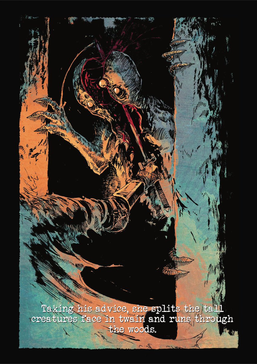 In lieu of any new Inktober pieces I wanted to share some highlights from Rahi in 2022. I asked people to progress the story across instagram and twitter and got some really amazing contributions. Thank you again to everyone who took part and bought a book.