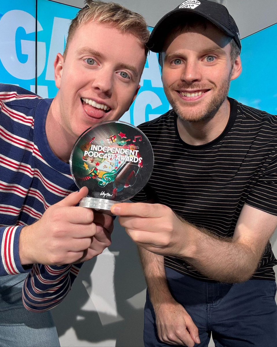 We won GOLD at the Independent Podcast Awards! 🏆🥇

Independent, undefeated. A Gay And A Nongay. 

400th episode out soon. 

🏆👑🥇🏳️‍🌈🏳️‍⚧️