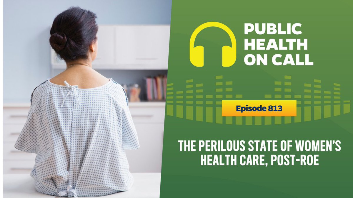 Public Health On Call (@publichealthpod) on Twitter photo Since the 2022 Dobbs decision, women’s healthcare in the U.S.—already struggling in terms of access and maternal mortality—faces even greater challenges. On today's episode, Sara Collins discusses a new <a href="/commonwealthfnd/">Commonwealth Fund</a> report with @DrJoshS.
johnshopkinssph.libsyn.com/813-the-perilo… Since the 2022 Dobbs decision, women’s healthcare in the U.S.—already struggling in terms of access and maternal mortality—faces even greater challenges. On today's episode, Sara Collins discusses a new <a href="/commonwealthfnd/">Commonwealth Fund</a> report with @DrJoshS.
johnshopkinssph.libsyn.com/813-the-perilo…