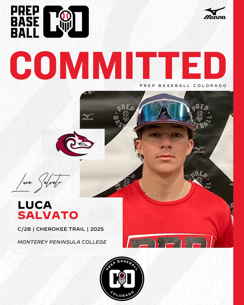 Prep Baseball Colorado (@prepbaseball_co) on Twitter photo π¨ππππππππππ ππππππ¨
'25 C/2B Luca Salvato (Cherokee Trail) has announced his commitment to Monterey Peninsula College.
π€: loom.ly/iqqNgBI | <a href="/lucasalvato7/">Luca Salvato</a> π¨ππππππππππ ππππππ¨
'25 C/2B Luca Salvato (Cherokee Trail) has announced his commitment to Monterey Peninsula College.
π€: loom.ly/iqqNgBI | <a href="/lucasalvato7/">Luca Salvato</a>